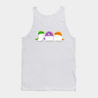 happy halloween friendship, happy cute ghosts Tank Top